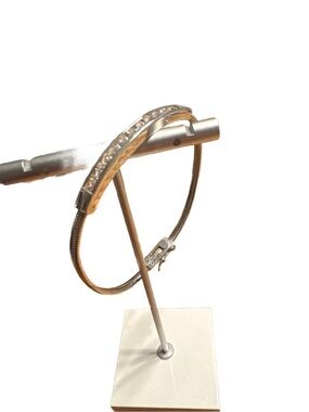 Joseph Esposito Vintage Sliver and CZ Bracelet
